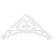 Ekena Millwork Pitch Genova Architectural Grade PVC Gable Pediment, 72"W x 33"H x 1"P (11/12) GPP072X033X100GEN - alternate 3
